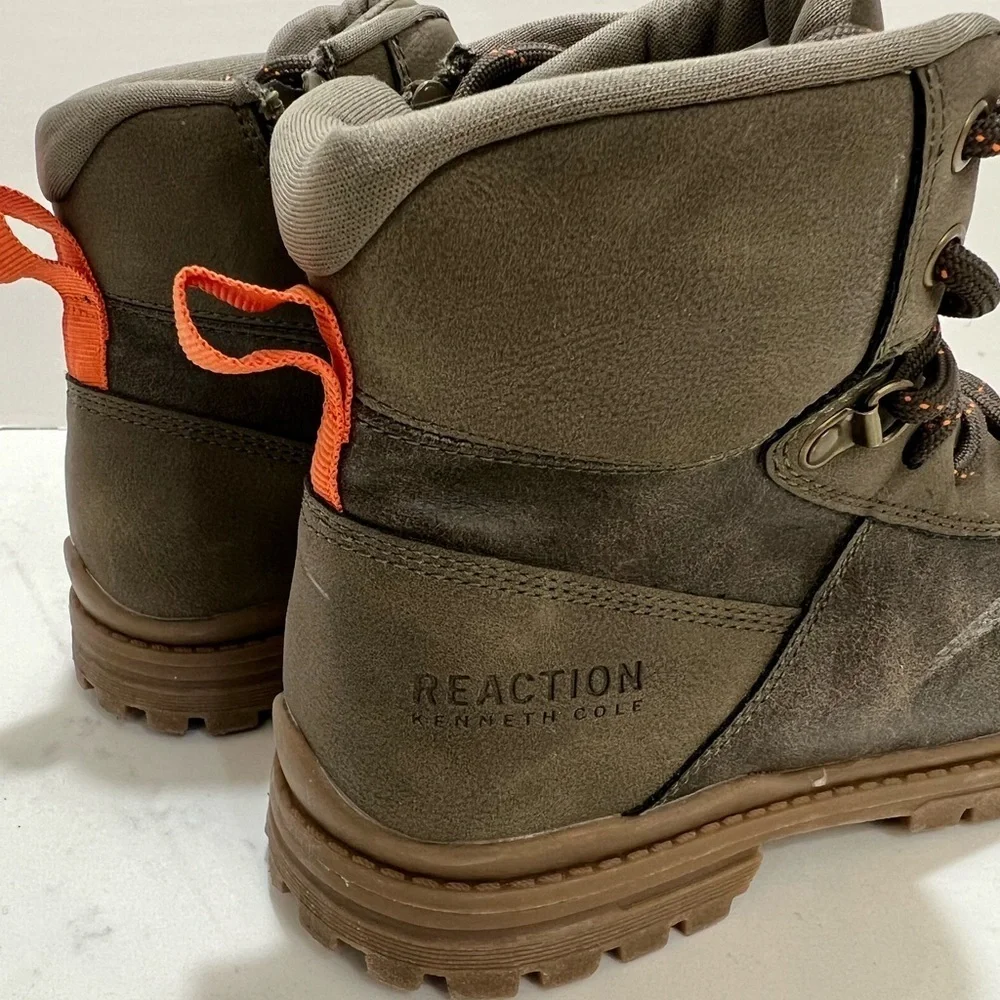 Kenneth Cole Urban Brown and Orange Boots